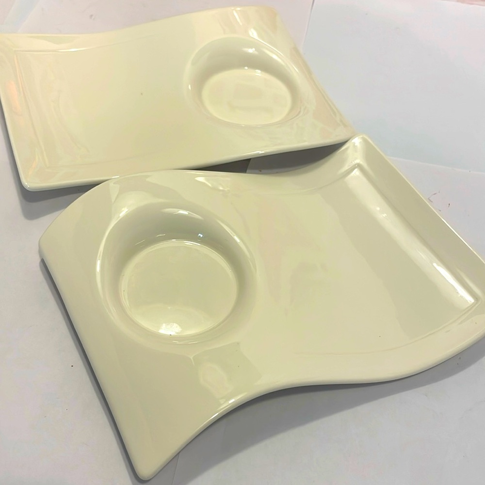 Villeroy & Boch Cream Cookware Divided Serving Dish